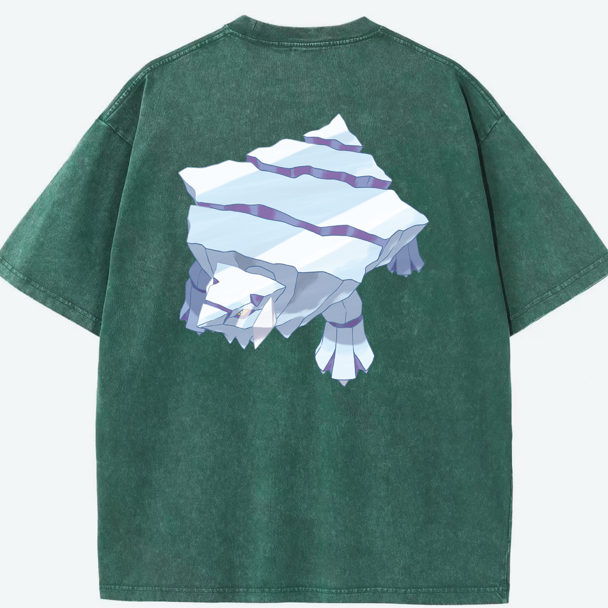 （画像用） ポケットモンスター Pokémon 綿100% ヴィンテージ風 半袖Tシャツ（背面プリント）